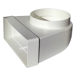 Kolano łącznikowe Vents 220x90 fi150 961-1