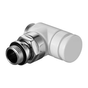 Zawór powrotny DESIGN biały kątowy HONEYWELL 1/2