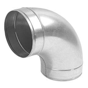 Kolano tłoczone KT160-90 fi160 90° ocynk